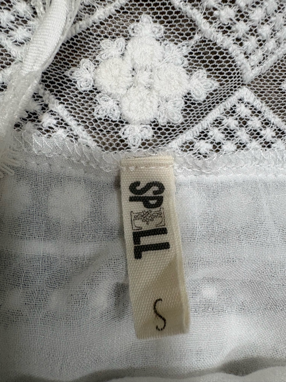 Spell White Lace Camisole Top - Picture 8 of 14